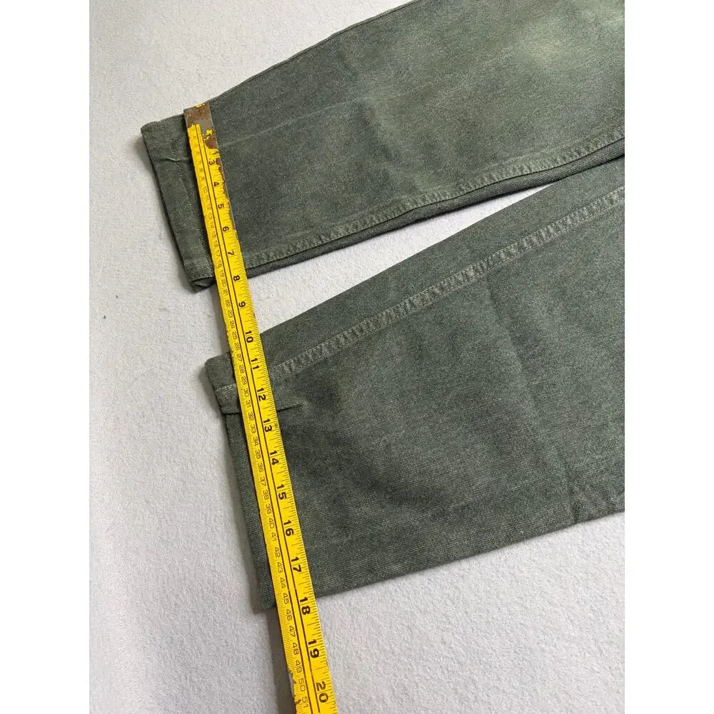 Vintage Levi's 550 Relaxed Fit Tapered Leg Jeans Men's 36x31.5 Green USA 90s‎
